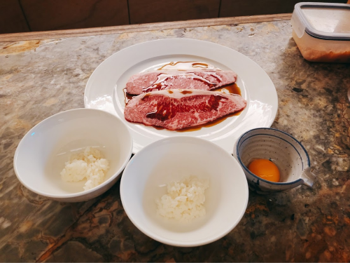 우직 샤브야끼 준비